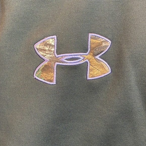 Under Armour Big Logo Fleece Lined Hoodie Size Small - Picture 2 of 7
